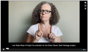 Solar Flares: Deaf Heritage 