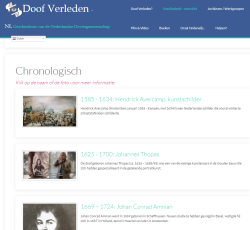 Doof Verleden Nederland (Deaf History, the Netherlands)